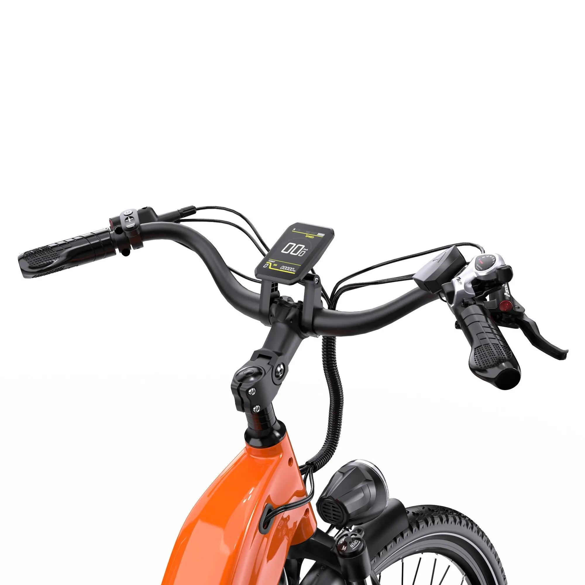 Bicicleta elétrica adulto Onesport OT05 Pro motor 250W bateria 36V 22.5Ah 7/7