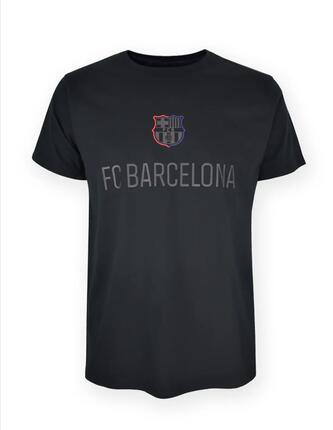 FC Barcelona t-shirt męski bawełna czarny