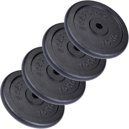 Disque musculation fonte 2x20kg