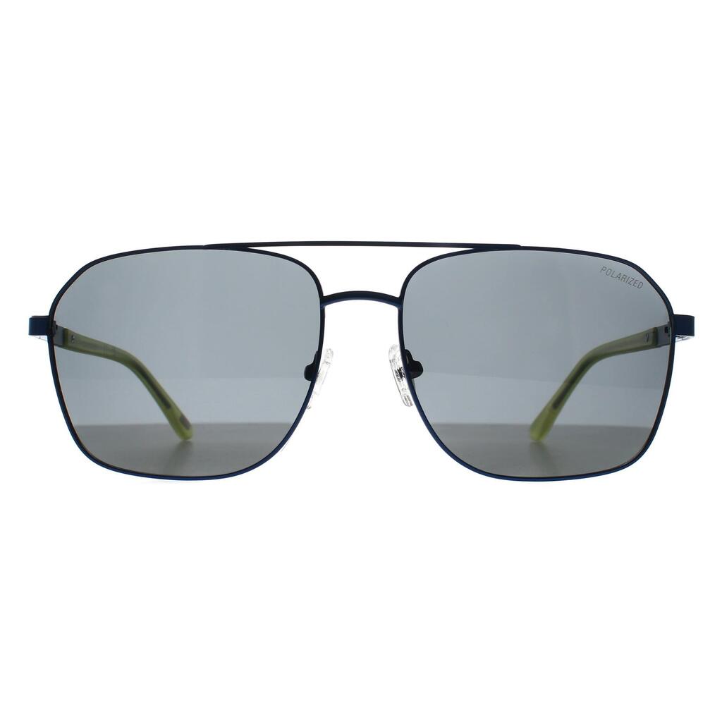 Skechers Aviator Mens Blue Grey Polarized SE6366