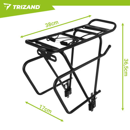Portbagaj pentru bicicleta prindere pe cadru, greutate maxima suportata 25 kg