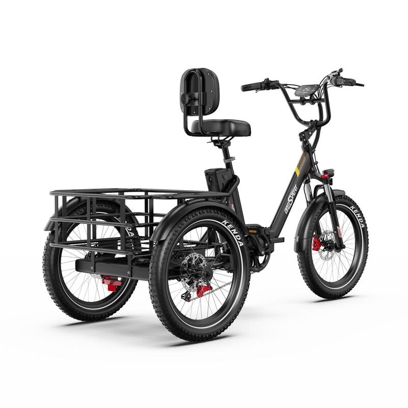 Skládací elektrotříkolka ONESPORT OT30 PRO 20" se 3 koly a 48V 18Ah baterií