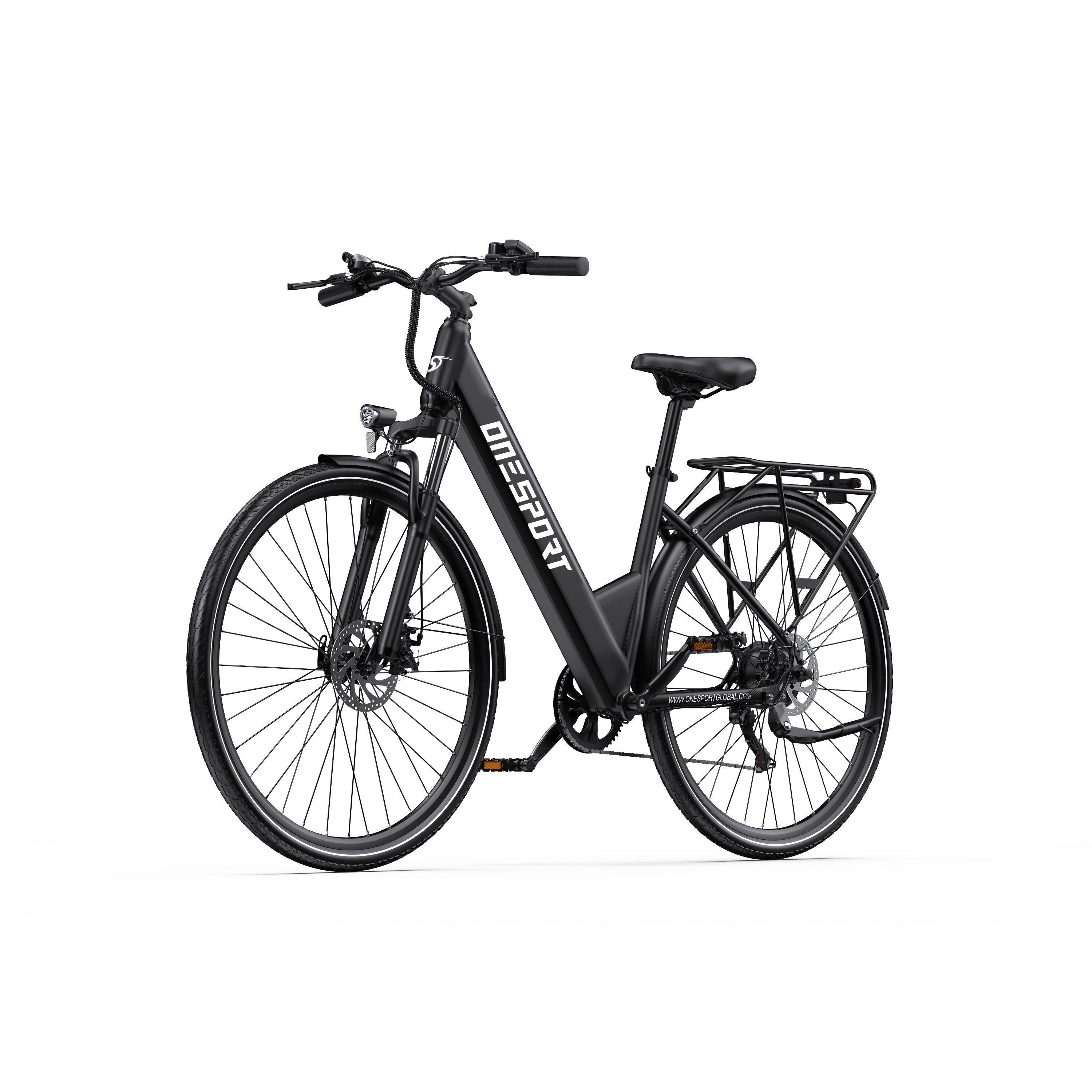 ONESPORT Městské elektrokolo OT12, motor 27,5" 250 W s baterií 36 V 13 Ah