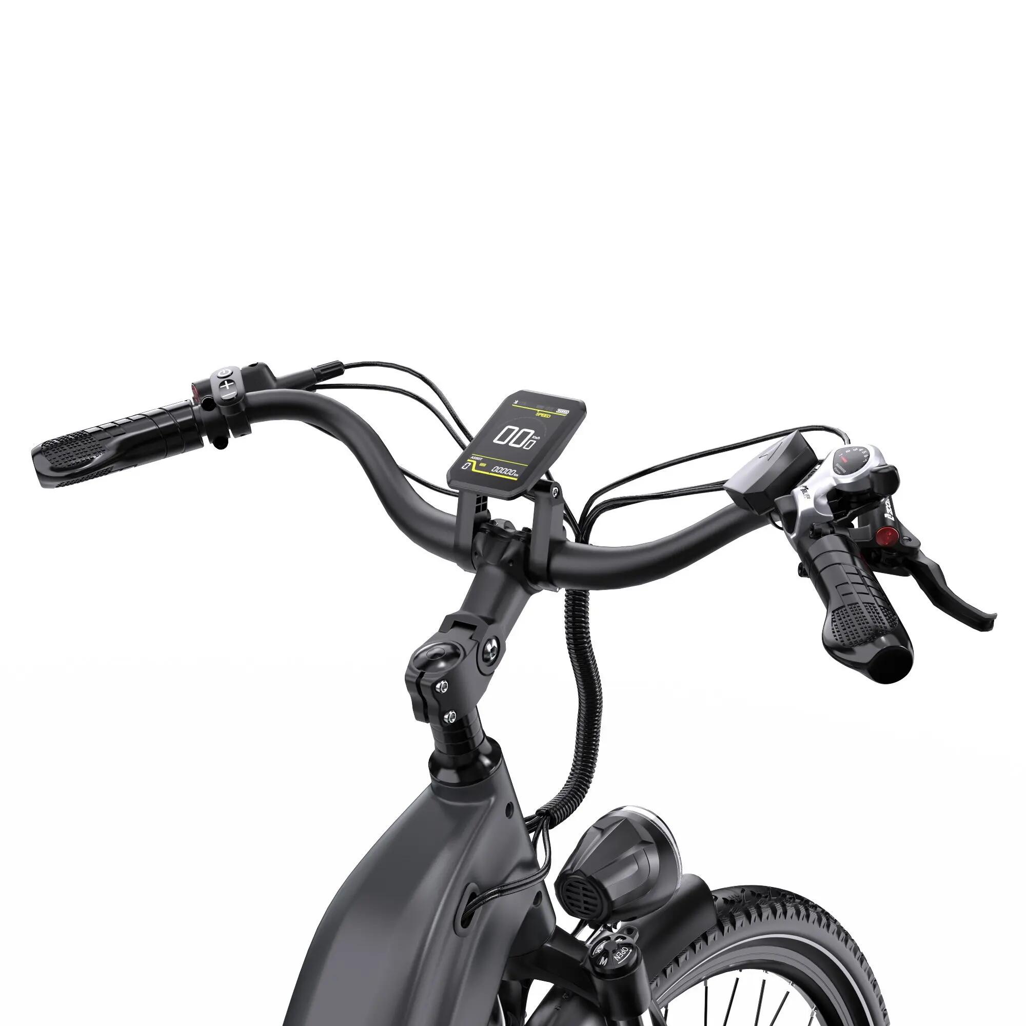Bicicleta elétrica adulto Onesport OT05 Pro motor 250W bateria 36V 22.5Ah 7/7