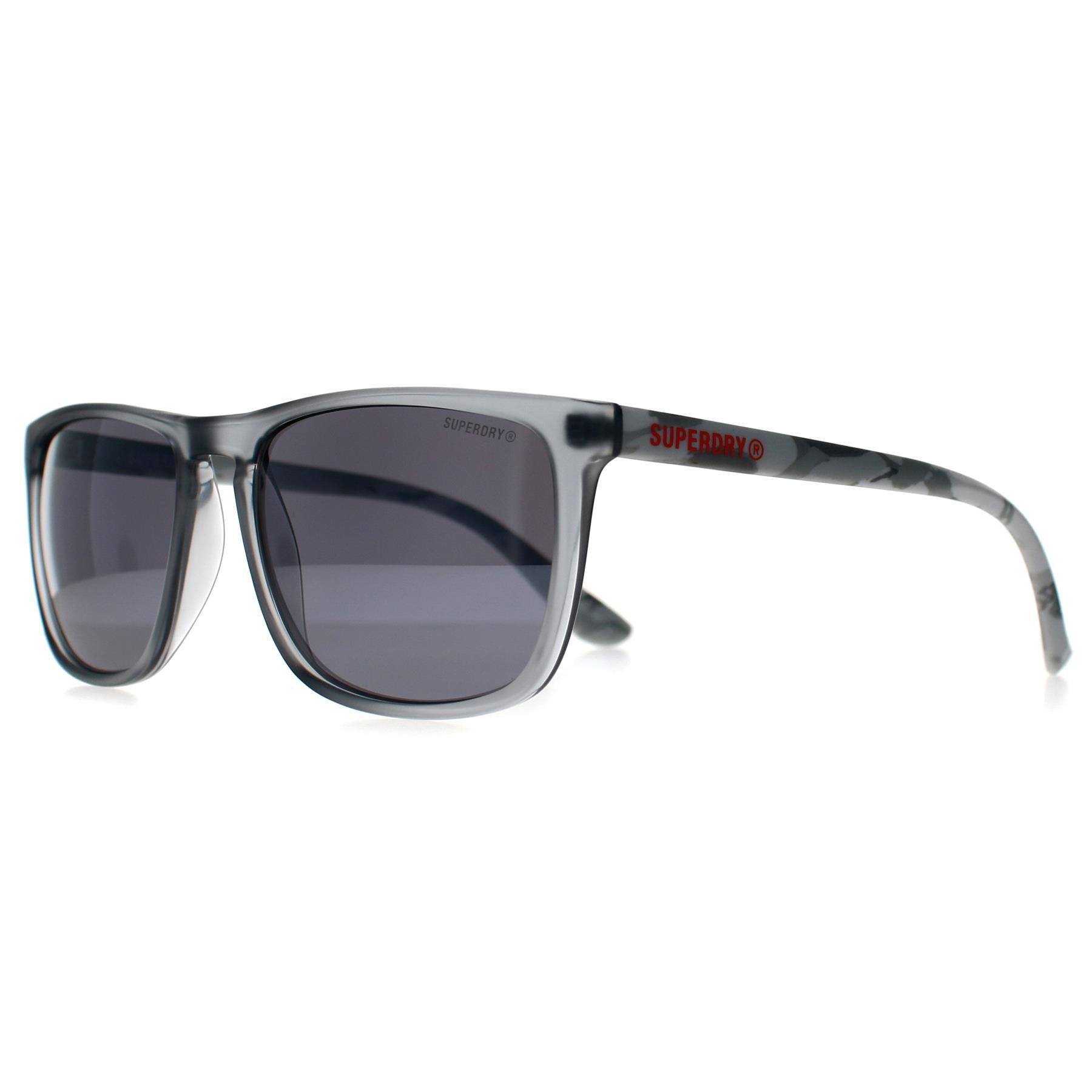 Superdry Rectangle Mens Matte Crystal Dark Grey Fade Crystal Grey Shockwave 2/3