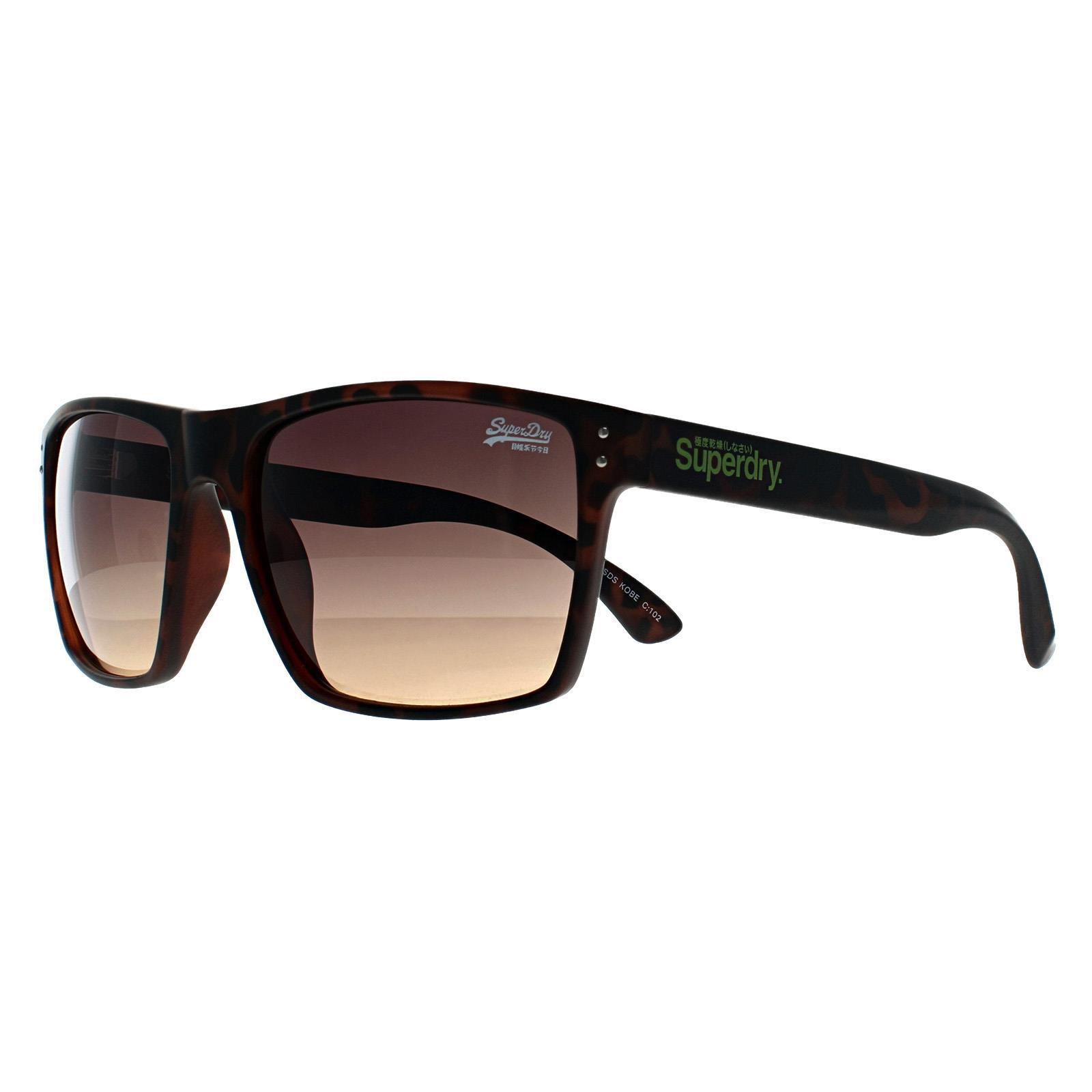 Superdry Square Mens Havana Brown Kobe 2/3