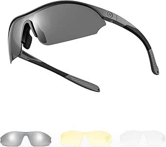 Okulary sportowe unisex Rockbros 142300060 z wymiennymi szkłami