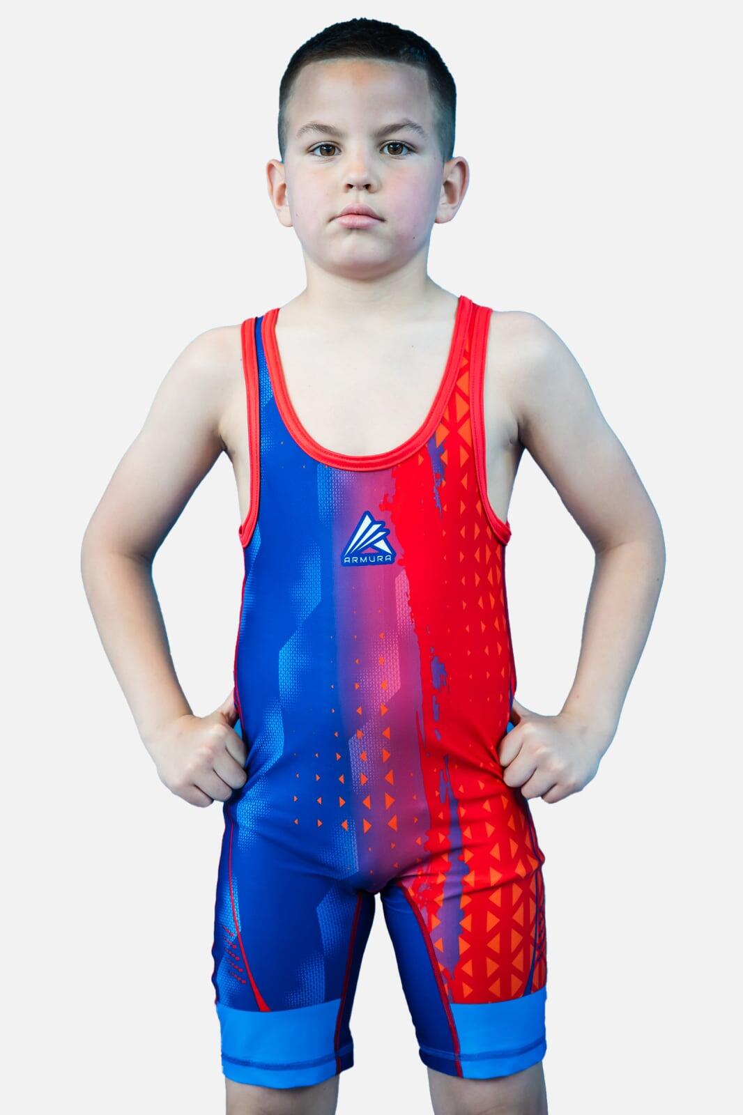 Dres de Lupta Boboc Juniori Rosu