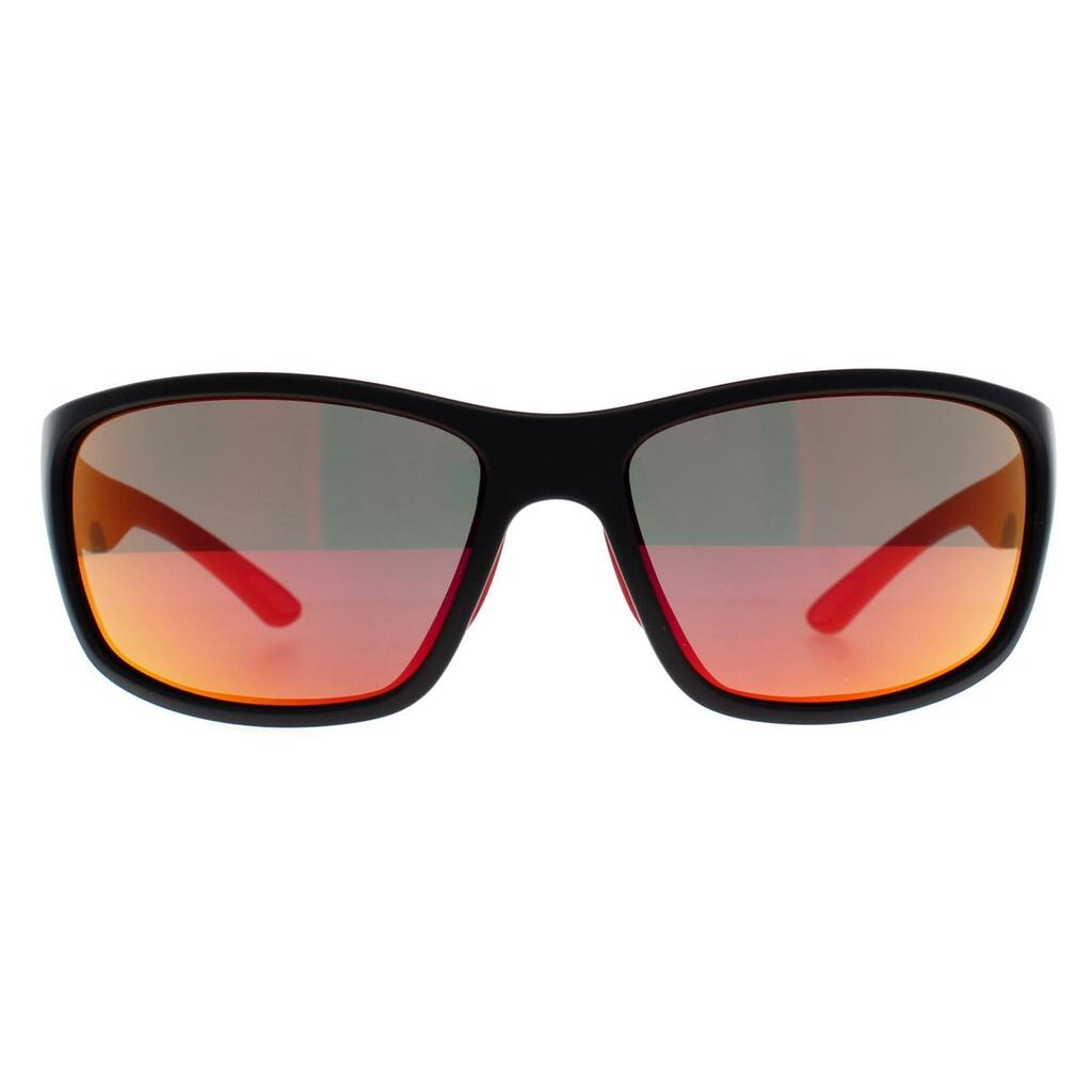 Smith Wrap Unisex Matte Black Red Multilayer Mirror Journey