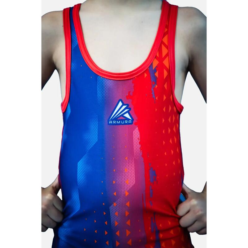 Dres de Lupta Boboc Juniori Rosu