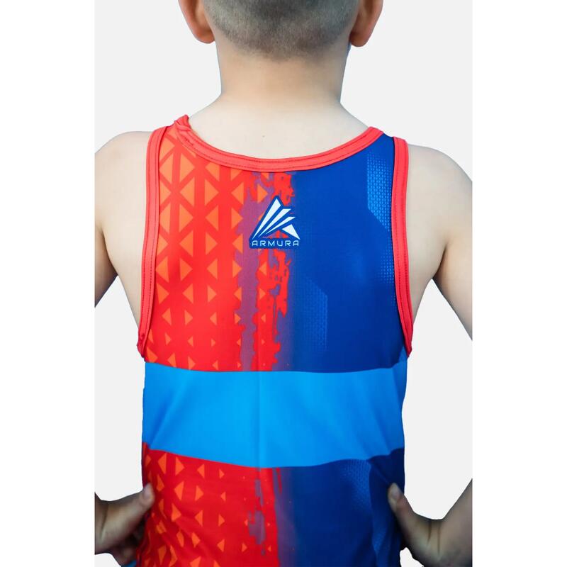 Dres de Lupta Boboc Juniori Rosu