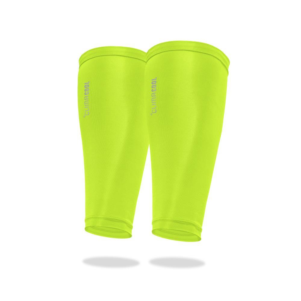 Adidas - Climacool Compression Calf Sleeves - Lucid Lemon - S/M 2/7