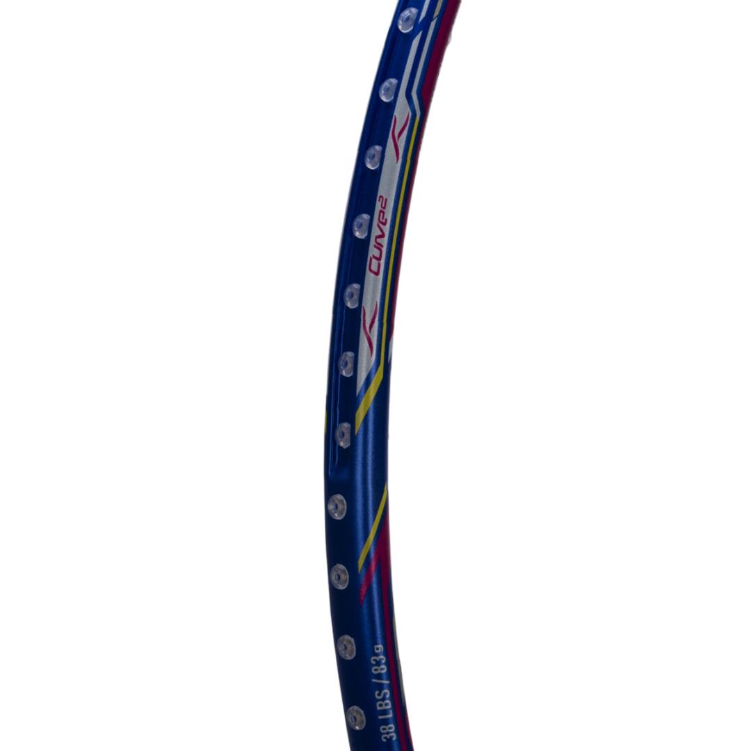 Badmintonschläger - ATOMIC-X 38 CTRL Unbespannt, blau 6/7