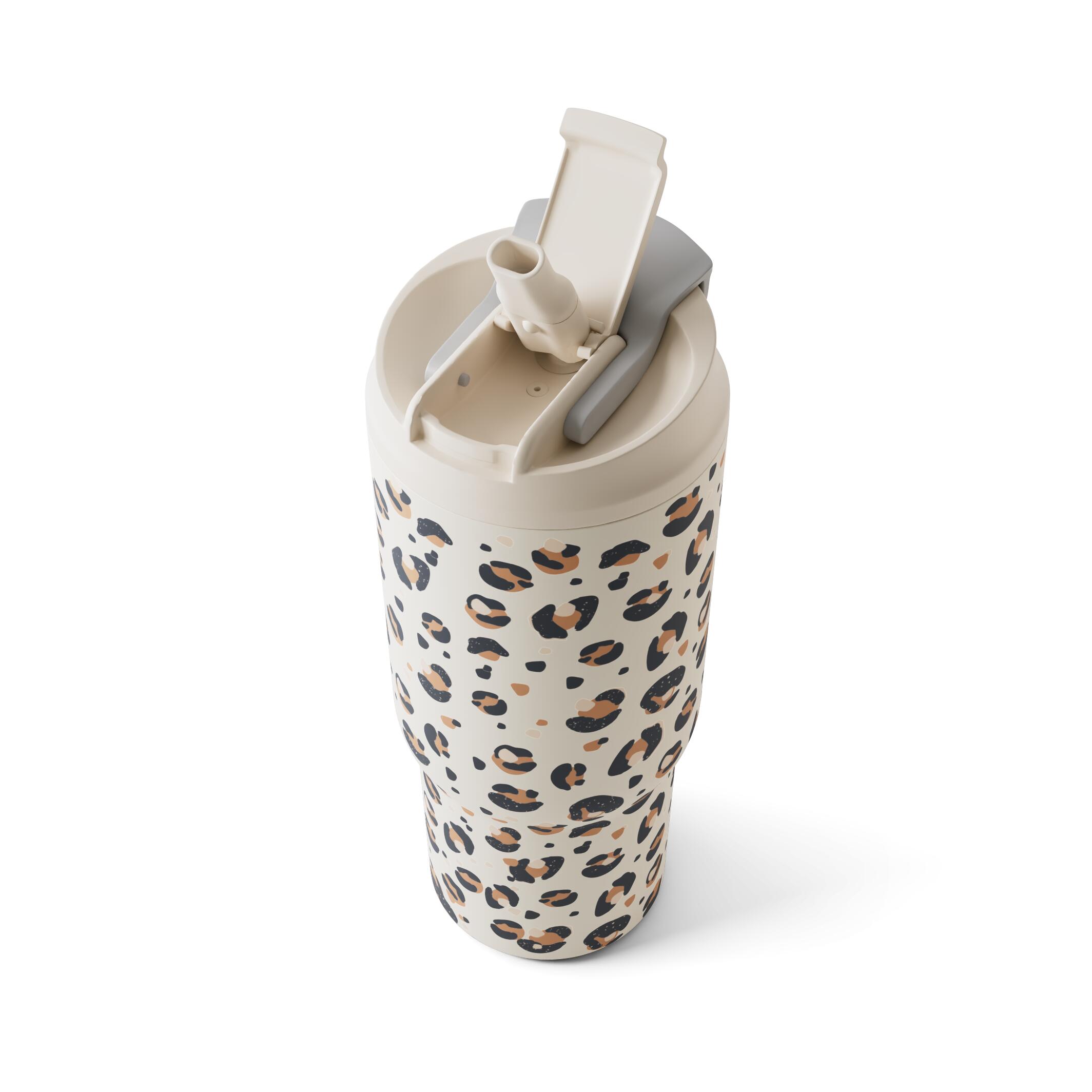 Mug isotherme avec paille 600ml |Adulte|Bureau, randonnée|Travel Mug L 4/6
