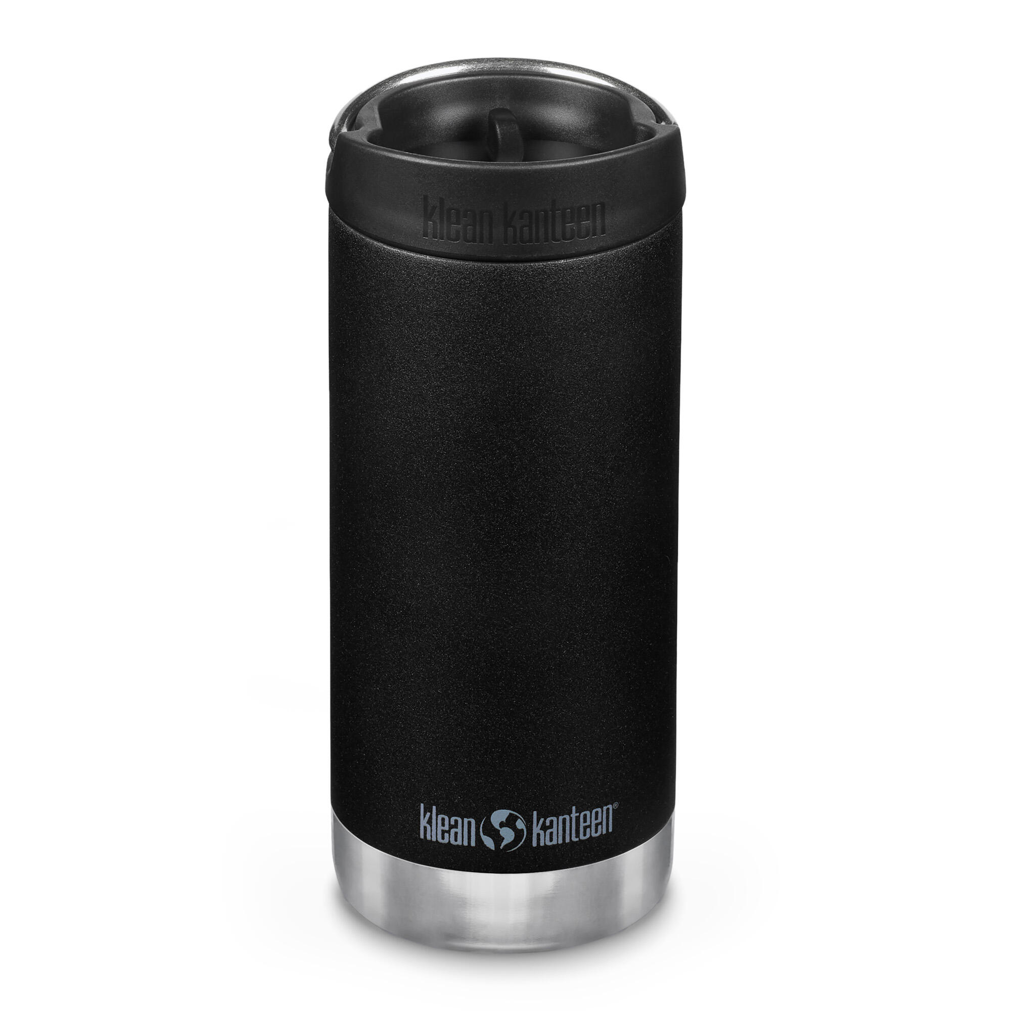 Botella Termica TKWide Klean Kanteen con Café Cap 12oz -355ml negro 4/4