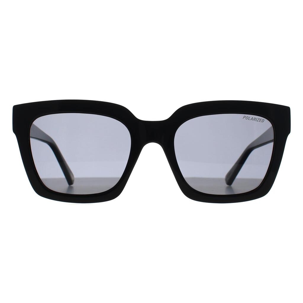 Skechers Square Womens Black Grey Polarized SE6274