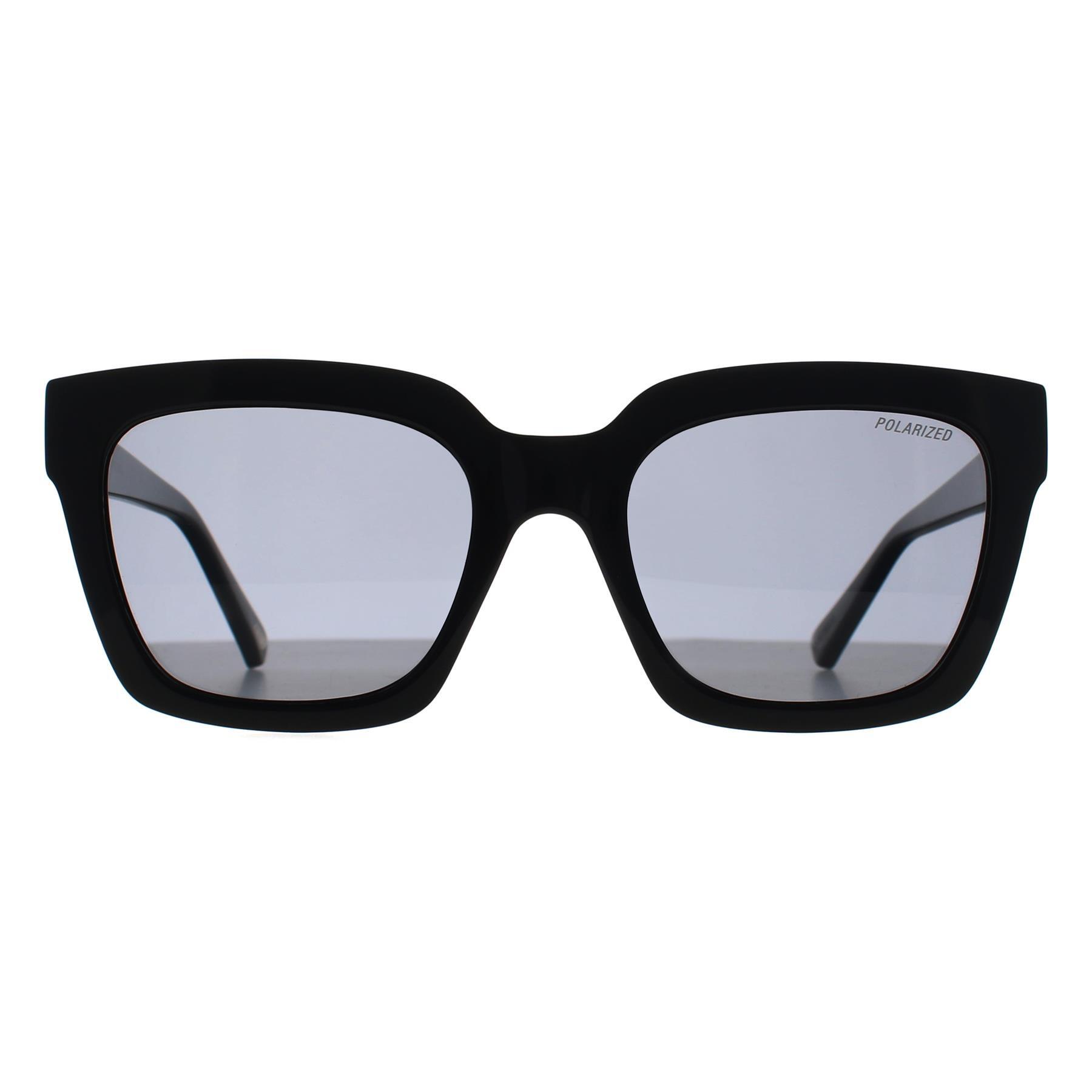 Skechers Square Womens Black Grey Polarized SE6274 1/3