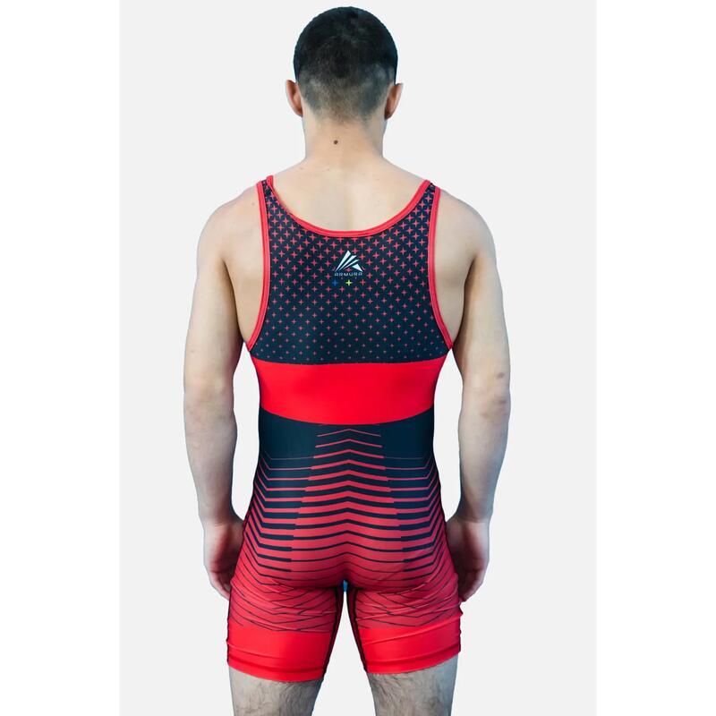 Dres de Lupta Basic V1 Seniori Rosu