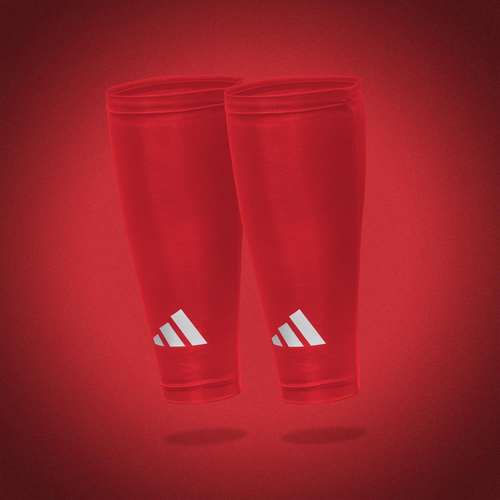 Adidas - Climacool Compression Calf Sleeves - Red - S/M 3/7