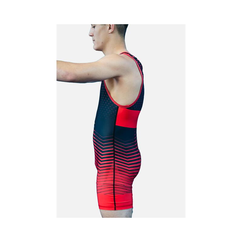 Dres de Lupta Basic V1 Seniori Rosu