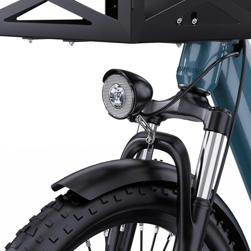 Elektrické nákladní kolo ONESPORT OT01, 20" pneumatiky, 48V 27Ah baterie, 25km/h