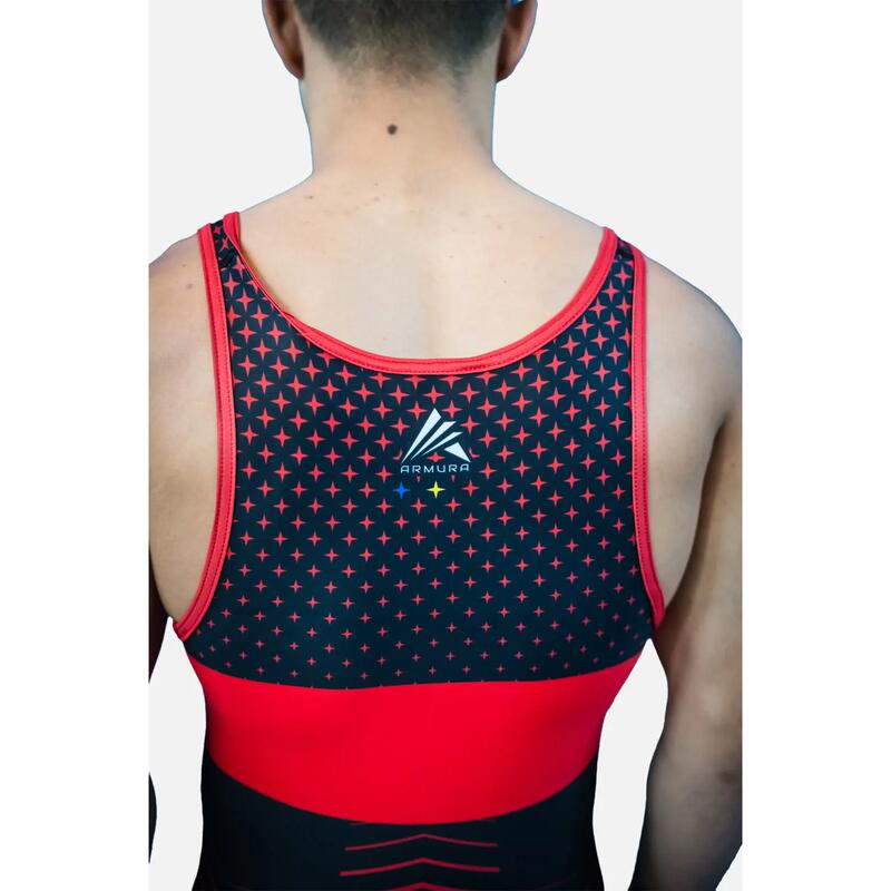 Dres de Lupta Basic V1 Seniori Rosu