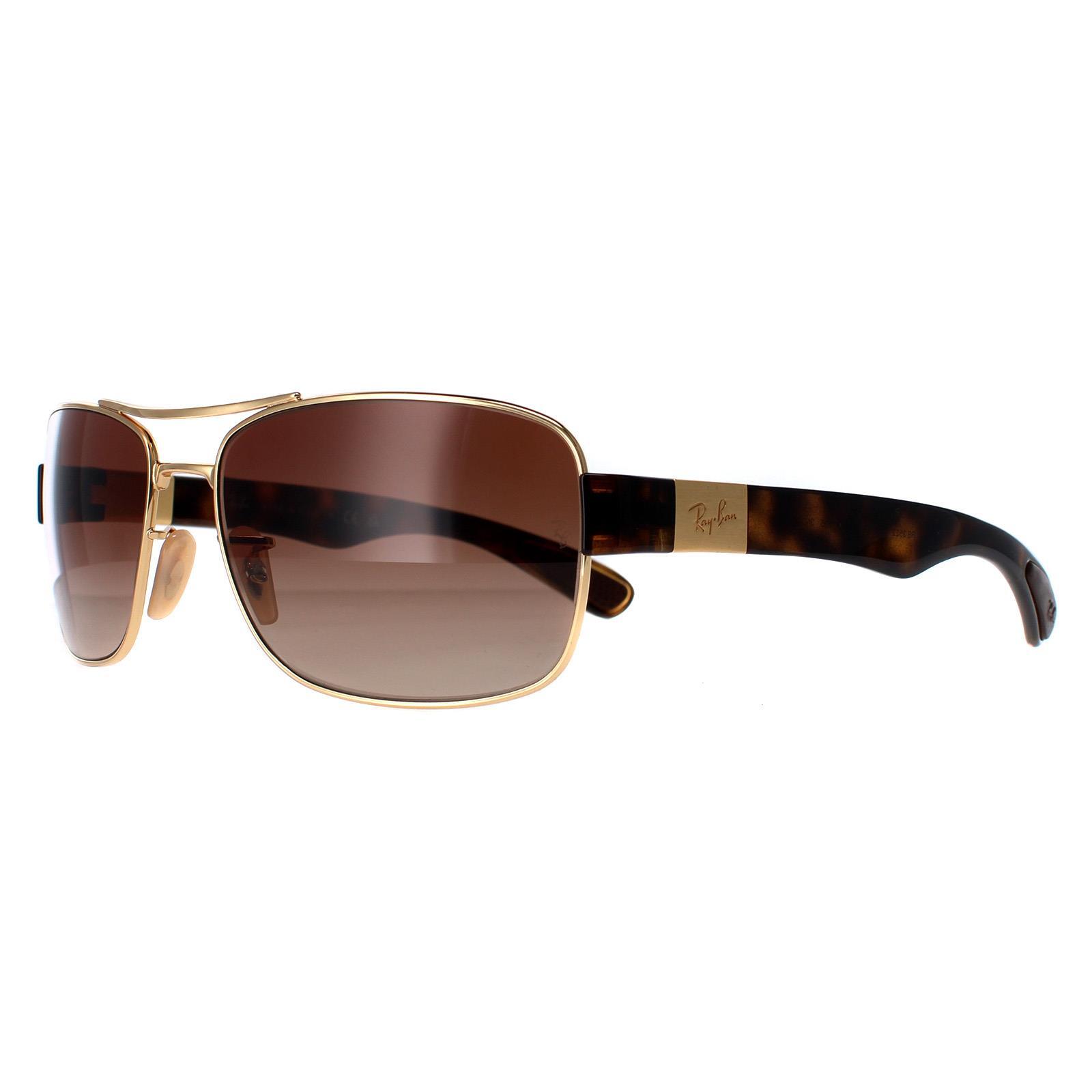 Zonnebril Ray-Ban RB3522 Uniseks Goud 2/4