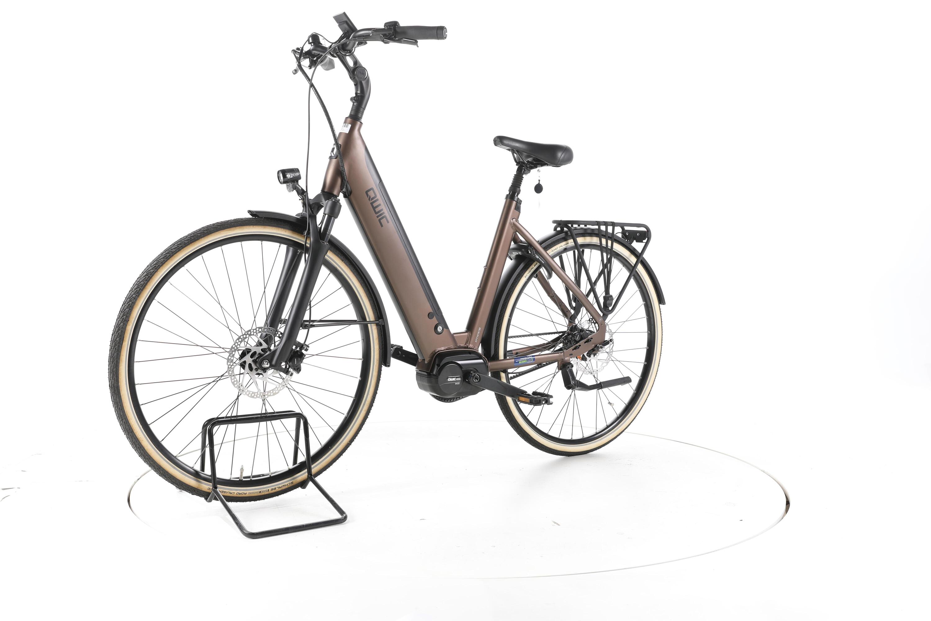 Segunda vida - QWIC Premium I-MN7+ City E-Bike Cuadro bajo - Muy buen estado 5/7