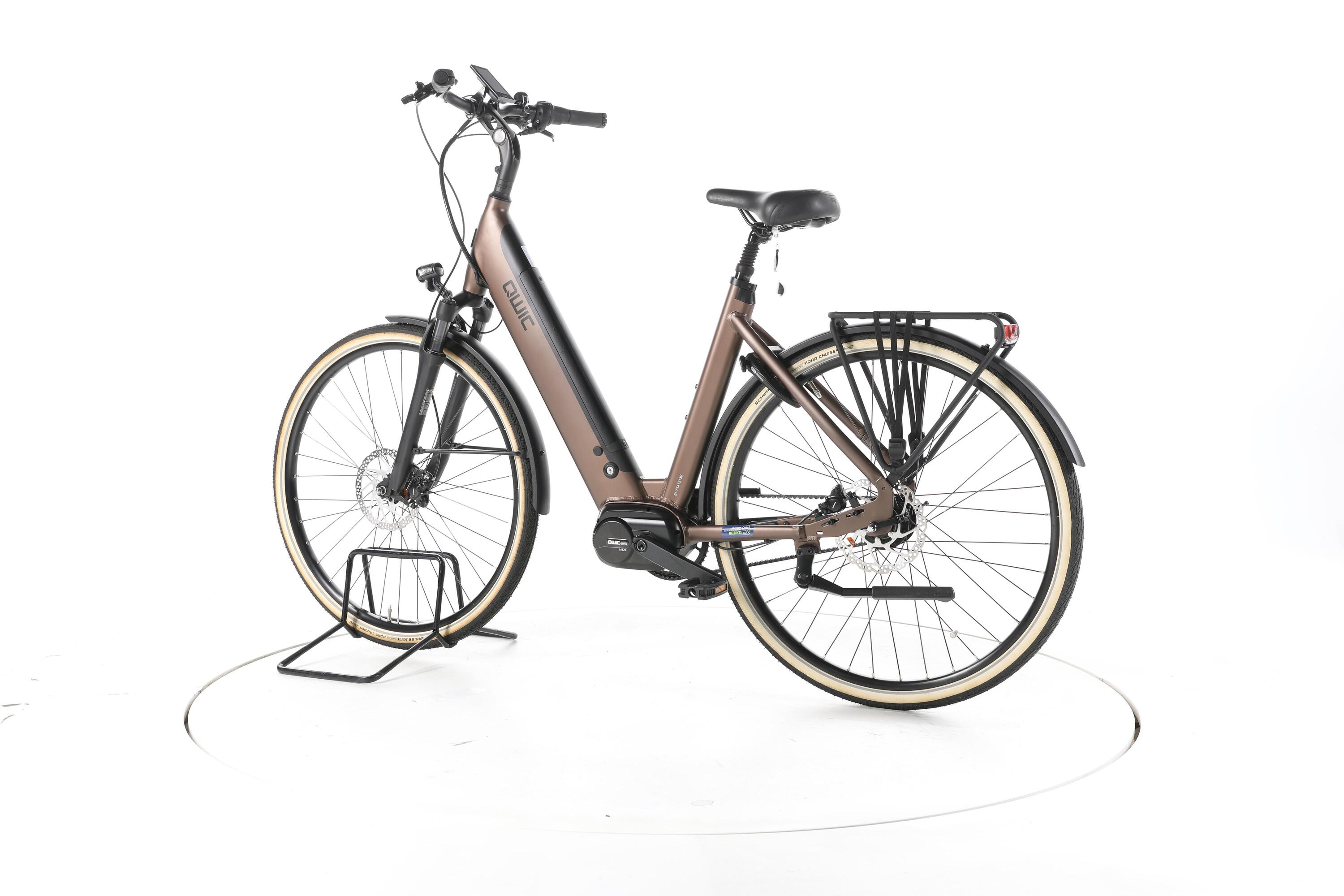 Segunda vida - QWIC Premium I-MN7+ City E-Bike Cuadro bajo - Muy buen estado 7/7