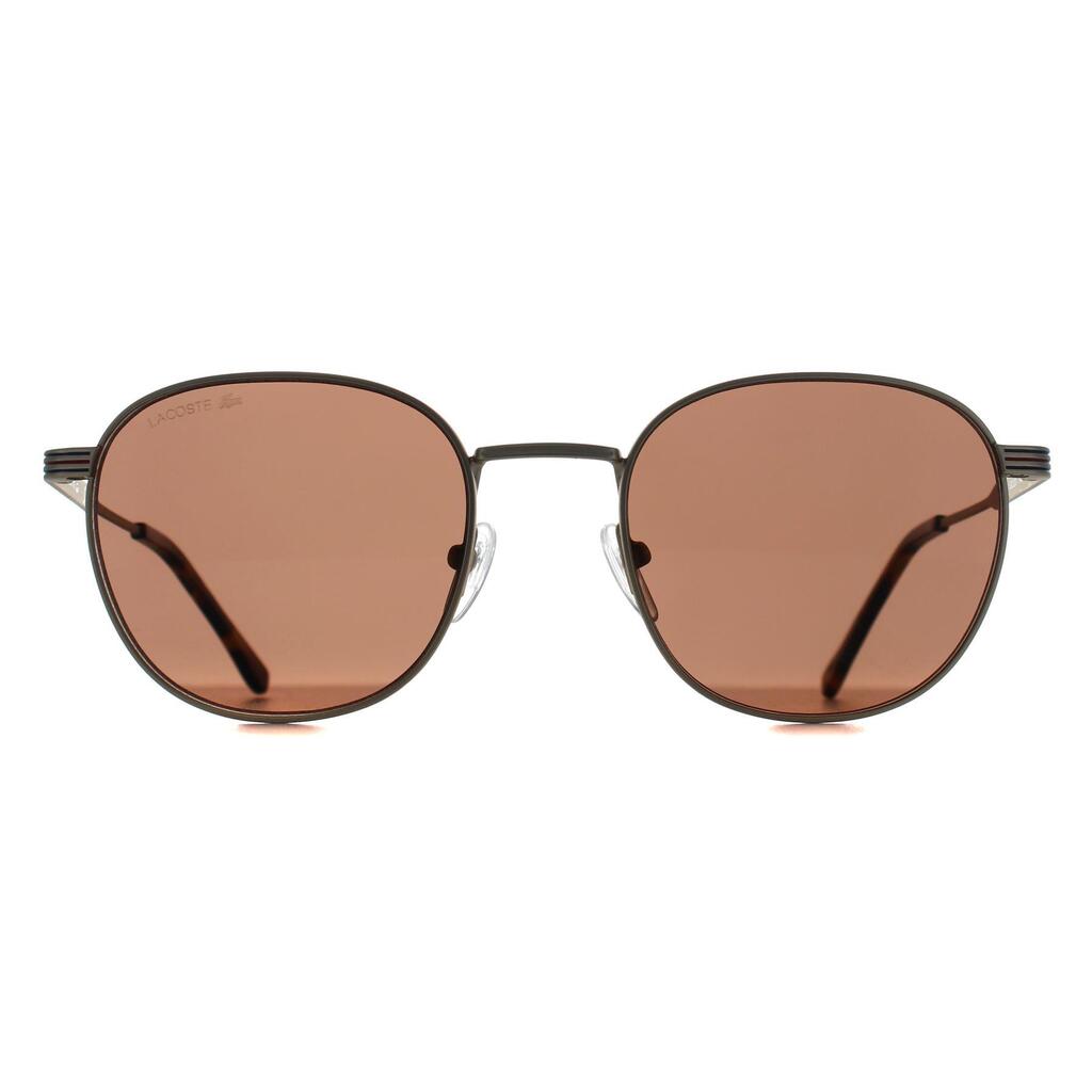 Lacoste Oval Unisex Semi Matte Gold Brown L251S
