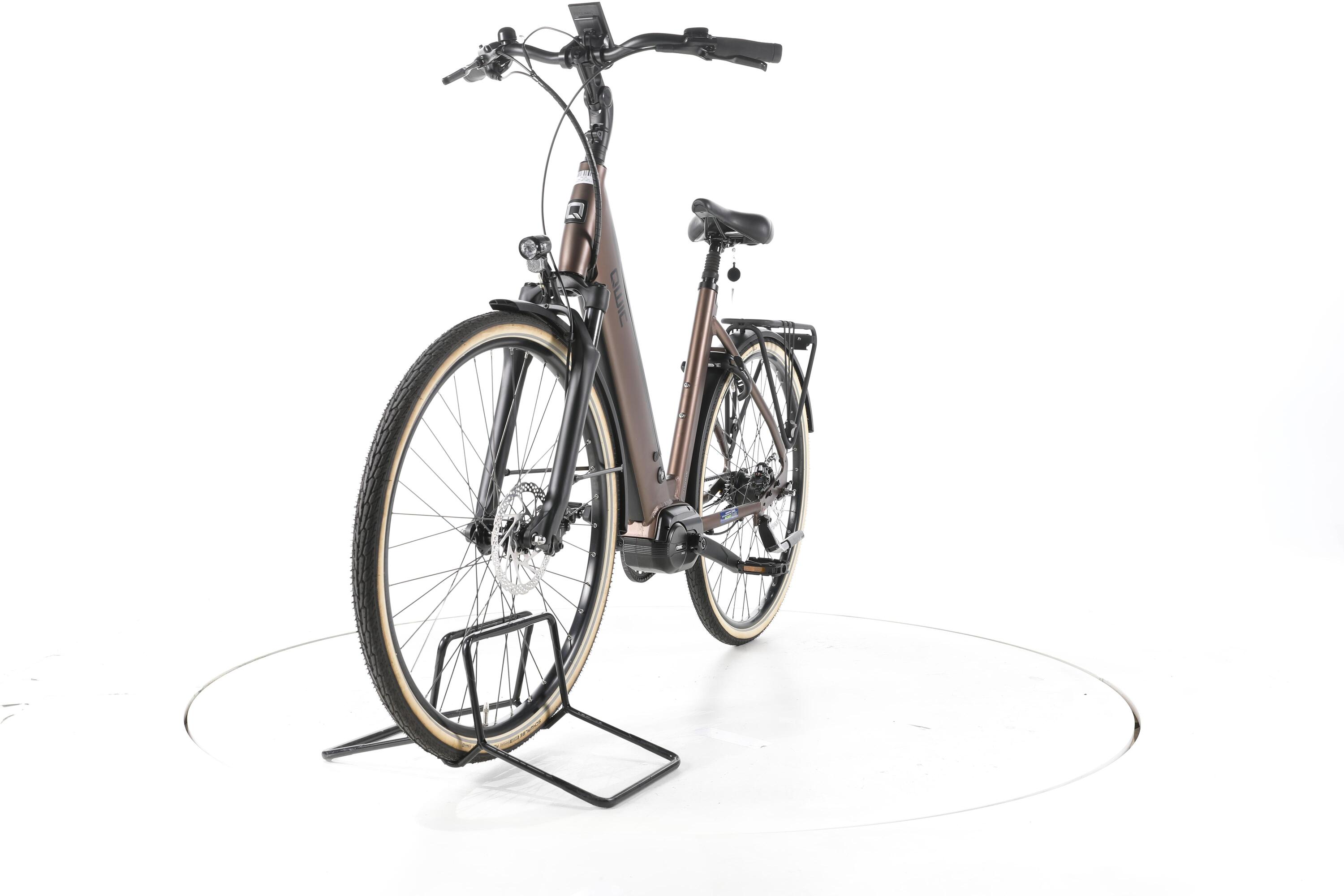Segunda vida - QWIC Premium I-MN7+ City E-Bike Cuadro bajo - Muy buen estado 4/7