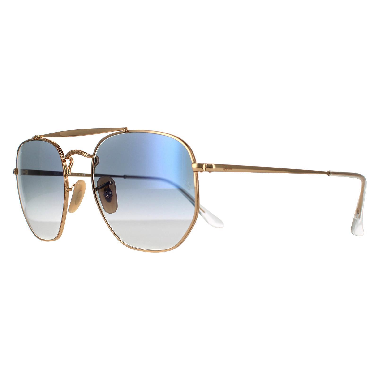 Occhiali da sole Ray-Ban RB3648 28061 Unisex Oro 2/6