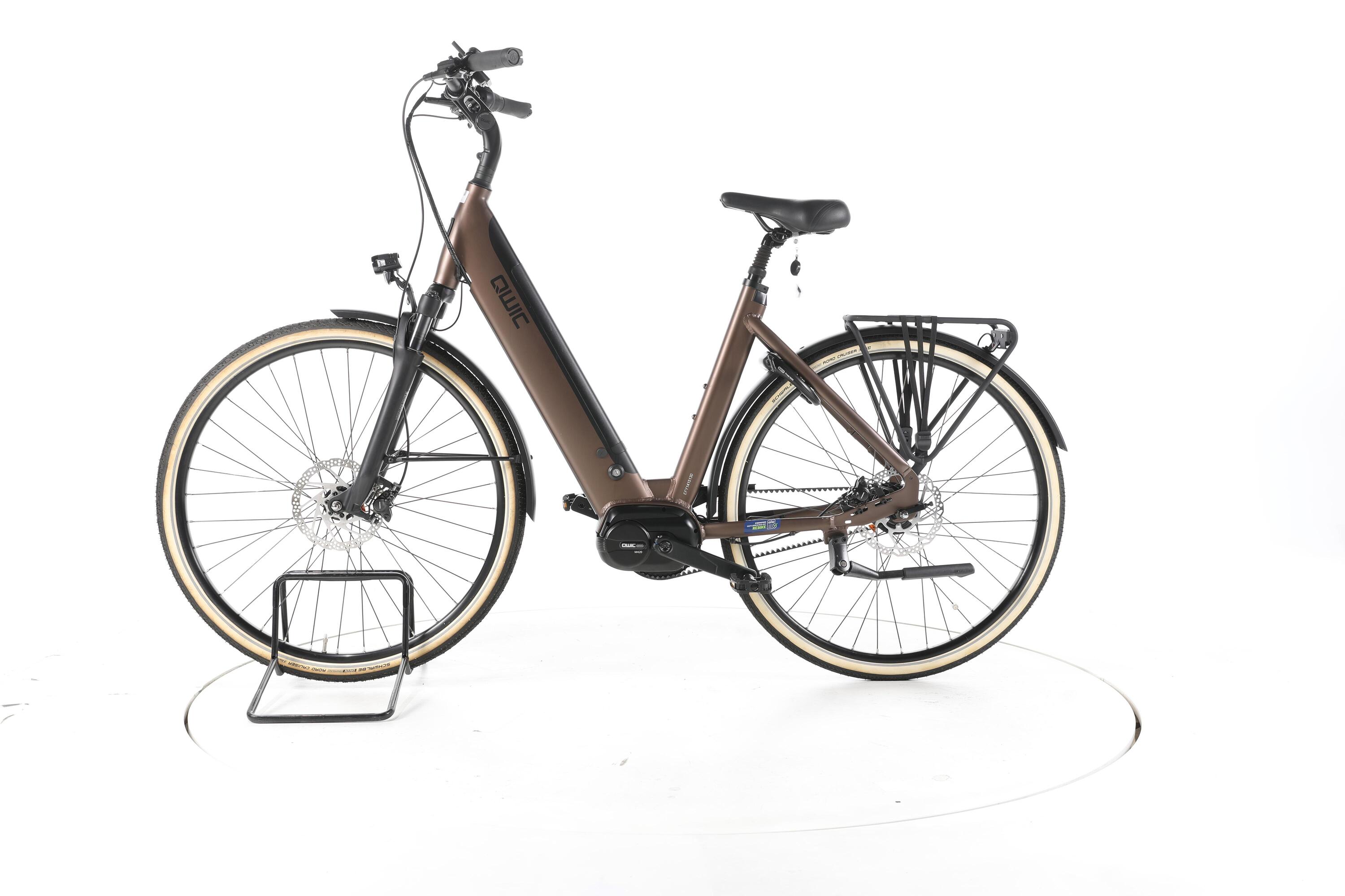 Segunda vida - QWIC Premium I-MN7+ City E-Bike Cuadro bajo - Muy buen estado 6/7