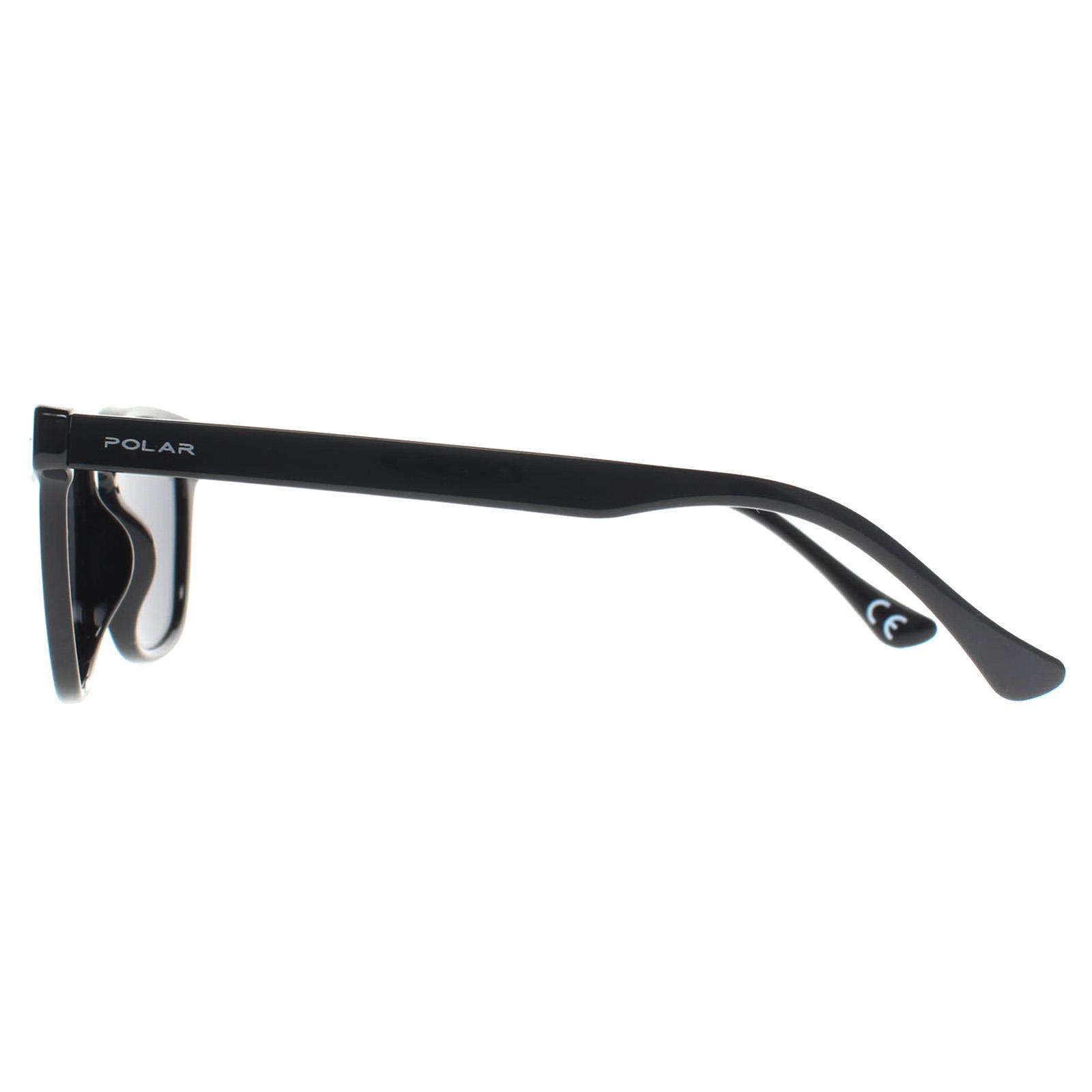 Polar Rectangle Mens Matte Black Grey Polarized 362 | Decathlon
