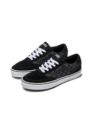 VANS Unisex Brooklyn Ls Sneaker Halbschuh Textil VN000D7QKOU Black/Asphalt