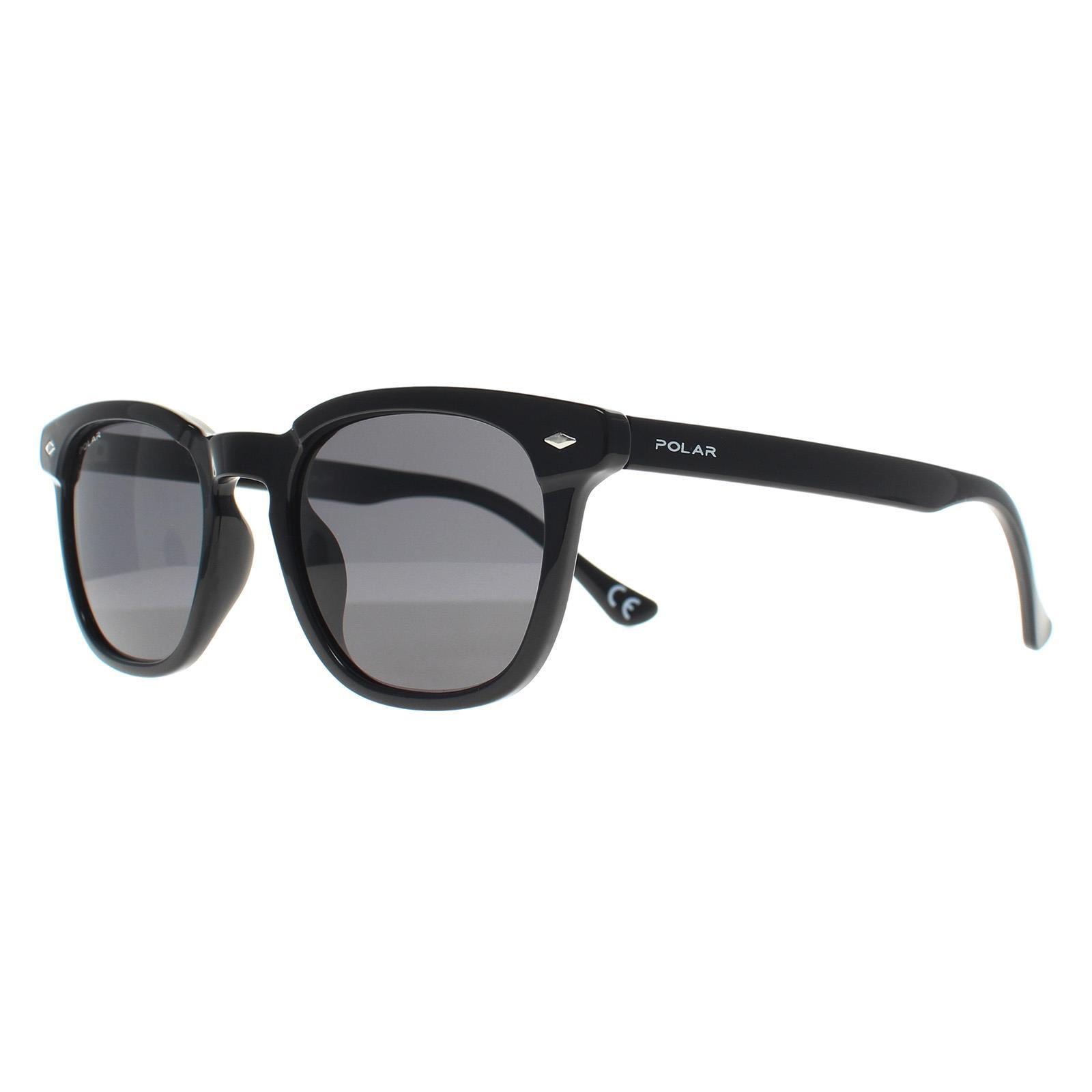 Polar Rectangle Mens Matte Black Grey Polarized 362 | Decathlon