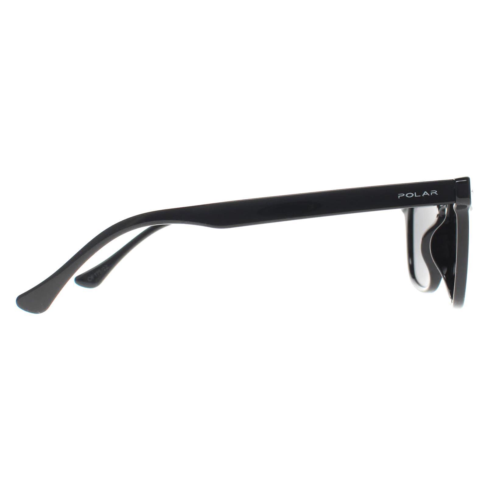 Polar Rectangle Mens Matte Black Grey Polarized 362 | Decathlon