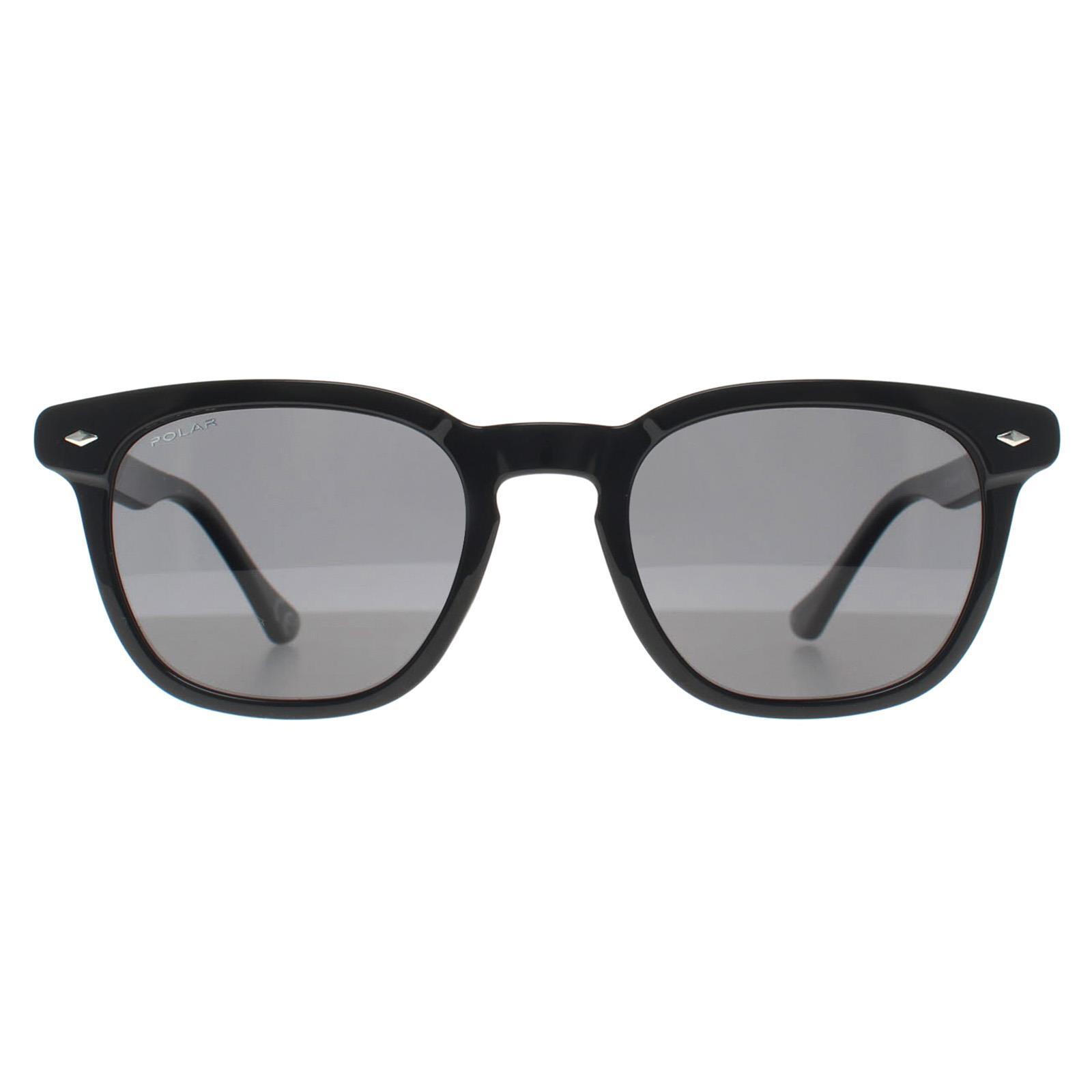 Polar Rectangle Mens Matte Black Grey Polarized 362 | Decathlon