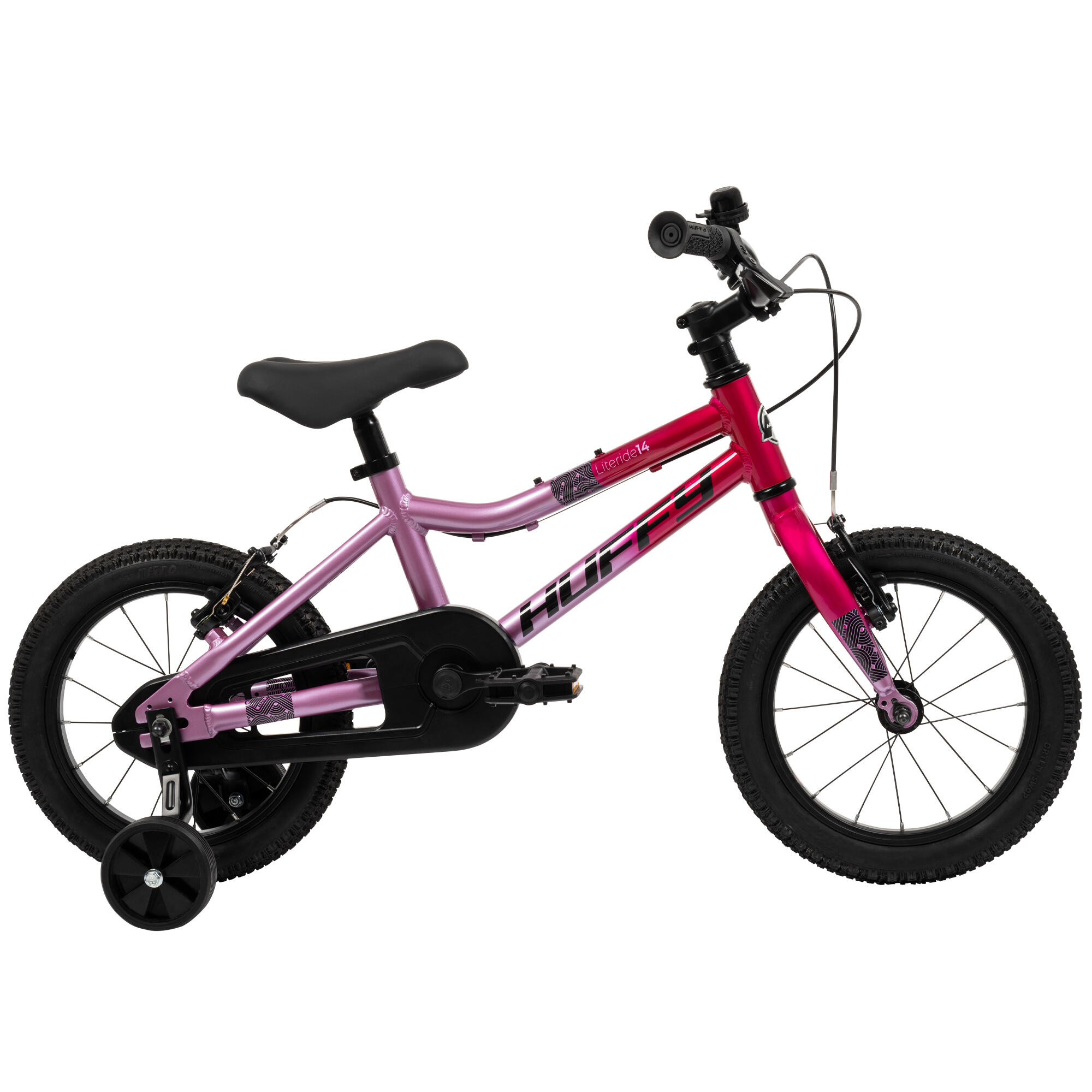 Bicicleta Huffy Literide de 14 pulgadas, rosa, de 4 a 6 años 2/7