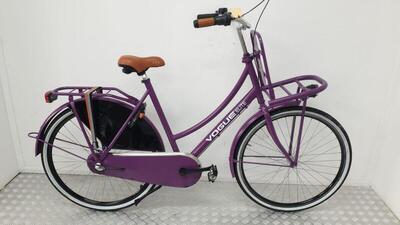 Vogue elite tweedehands stadsfiets 57 cm, 28" paars - 3 maanden garantie