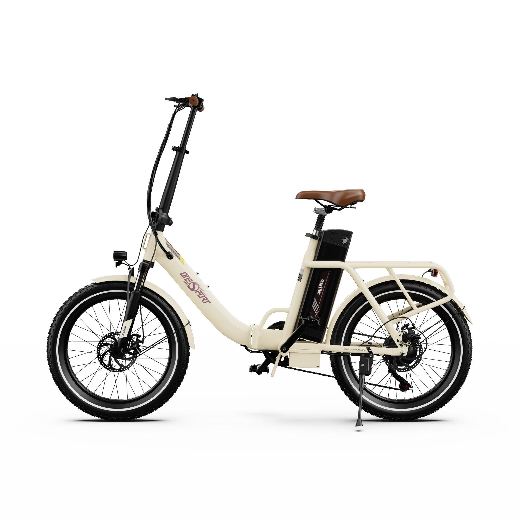 ONESPORT OT16 elektrische vouwfiets, 20" band, 250W, 48V 17Ah accu, 7 versn 2/7