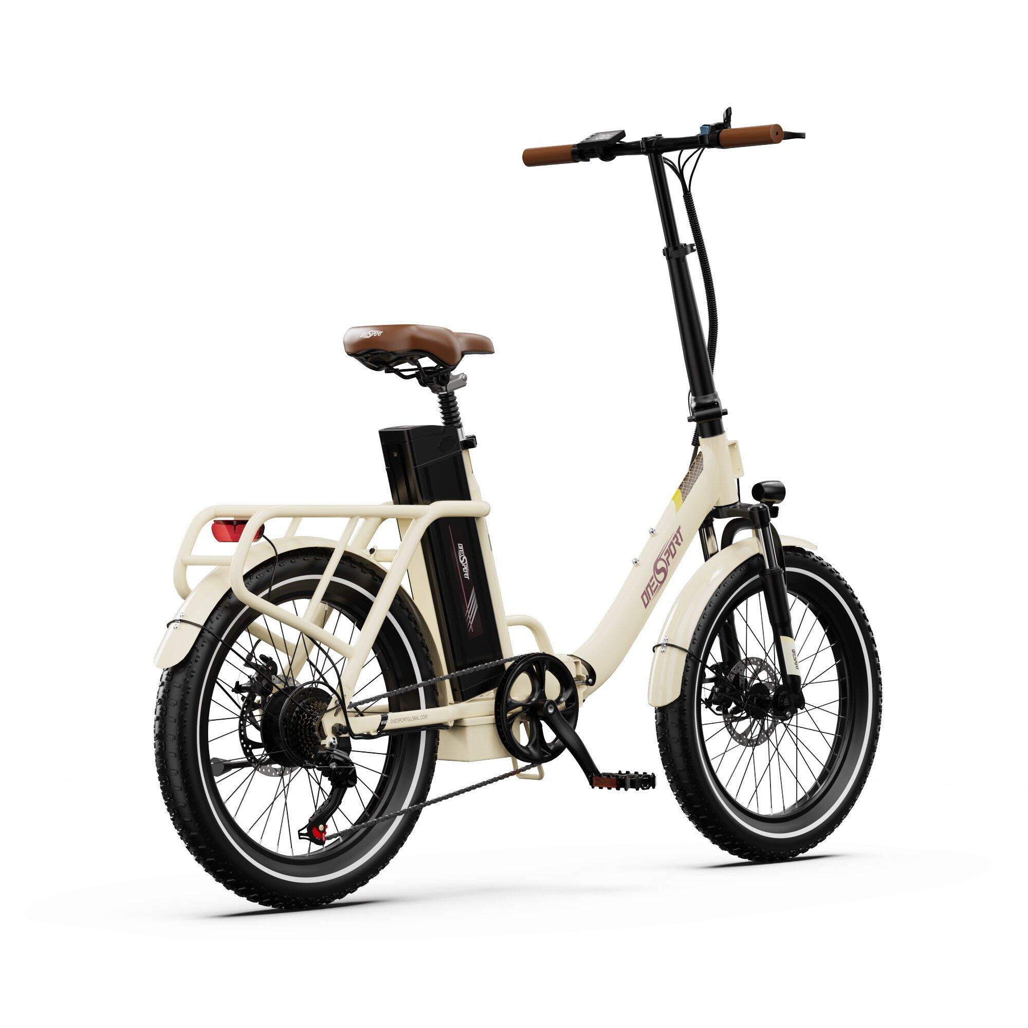 ONESPORT OT16 elektrische vouwfiets, 20" band, 250W, 48V 17Ah accu, 7 versn 4/7
