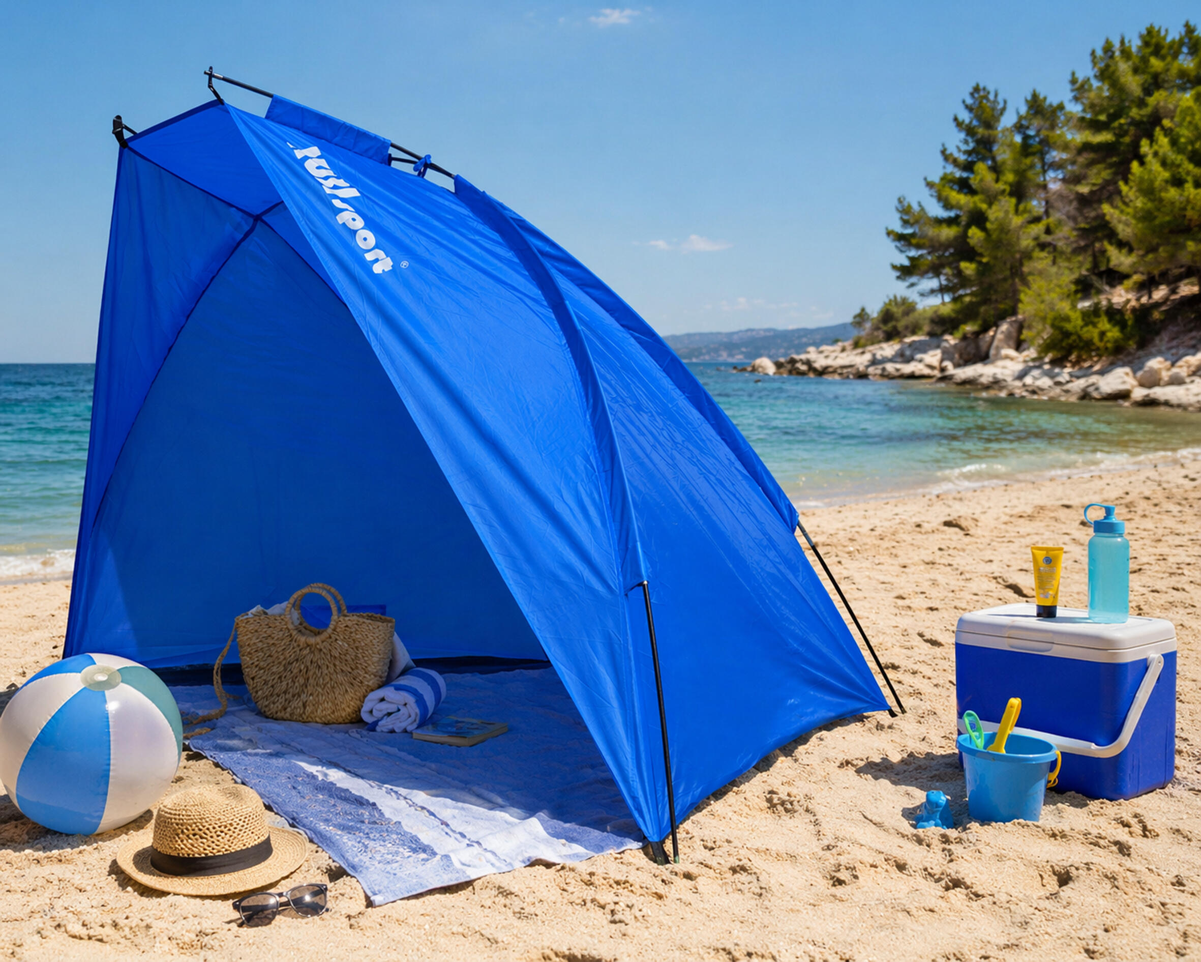 Strandschirm (Zelt) für 2 Personen 3/7