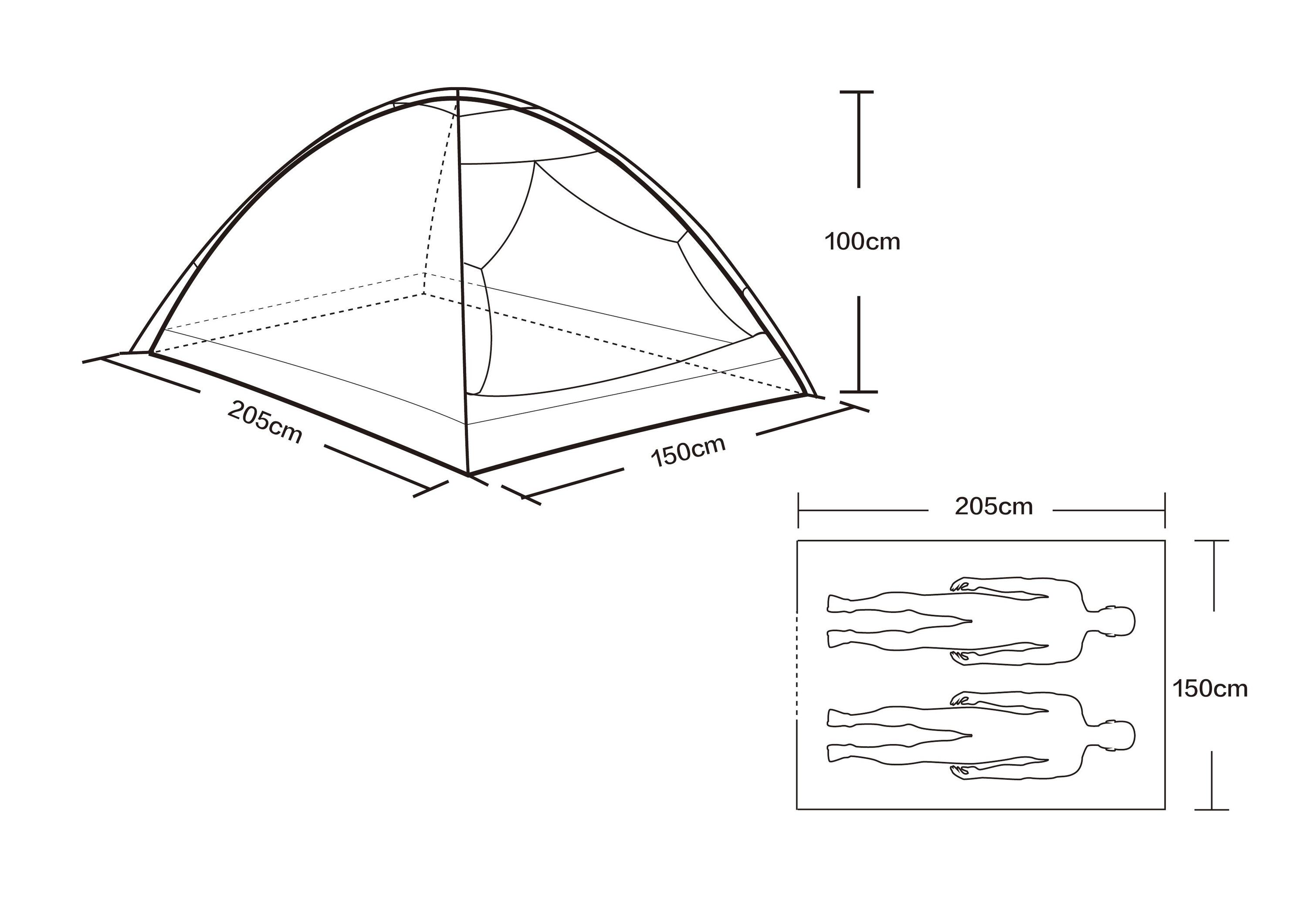 Stan monodome pro 2-3 osoby 2/7
