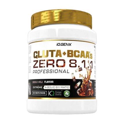 Gluta + bcca´s 8:1:1 - 500g Tutti frutti de IO.Genix