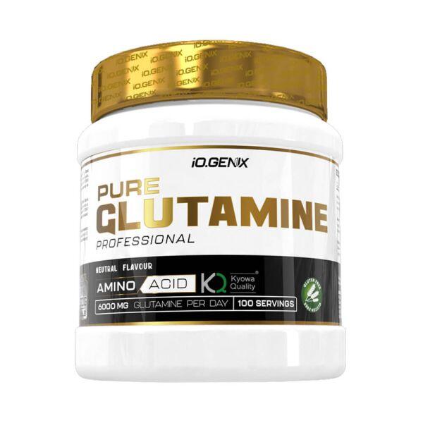 Czysta glutamina (jakość Kyowa®) – 300 g neutralna IO.Genix
