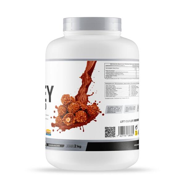 Whey Protein80 - 2 Kg Bombón Rocher MASMUSCULO 3/6
