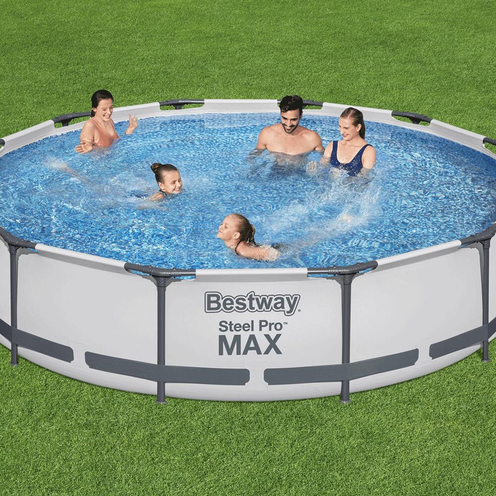 Ø 366 x 76 cm Bestway Steel Pro Max Kit Piscine Ronde 6/6