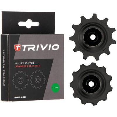 Trivio derailleurwieltjes 11/11t met stainless lagers