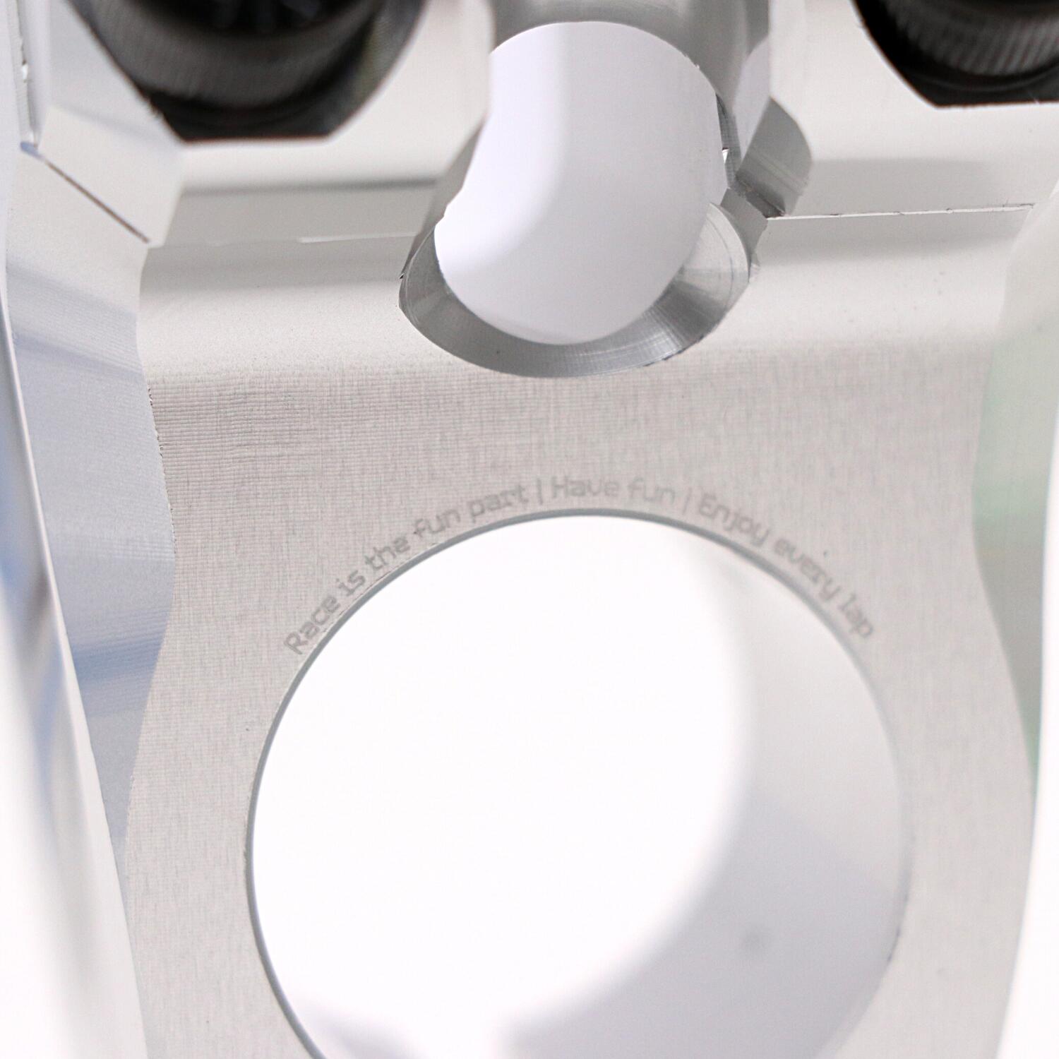 Potence Pride Cayman V2 Ø22.2mm - Argent 3/4